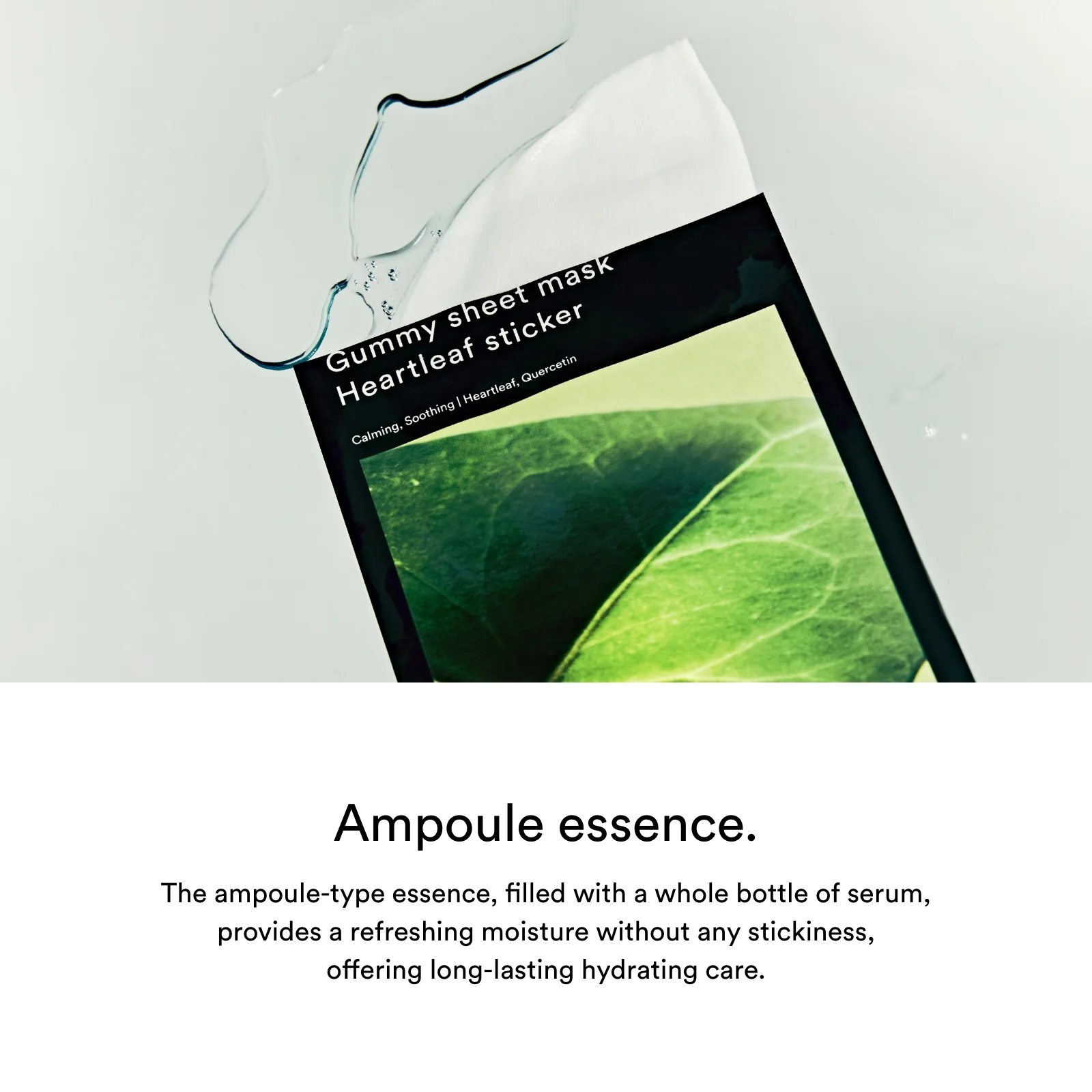 Gummy sheet mask Heartleaf sticker(10 sheets) - Image 13