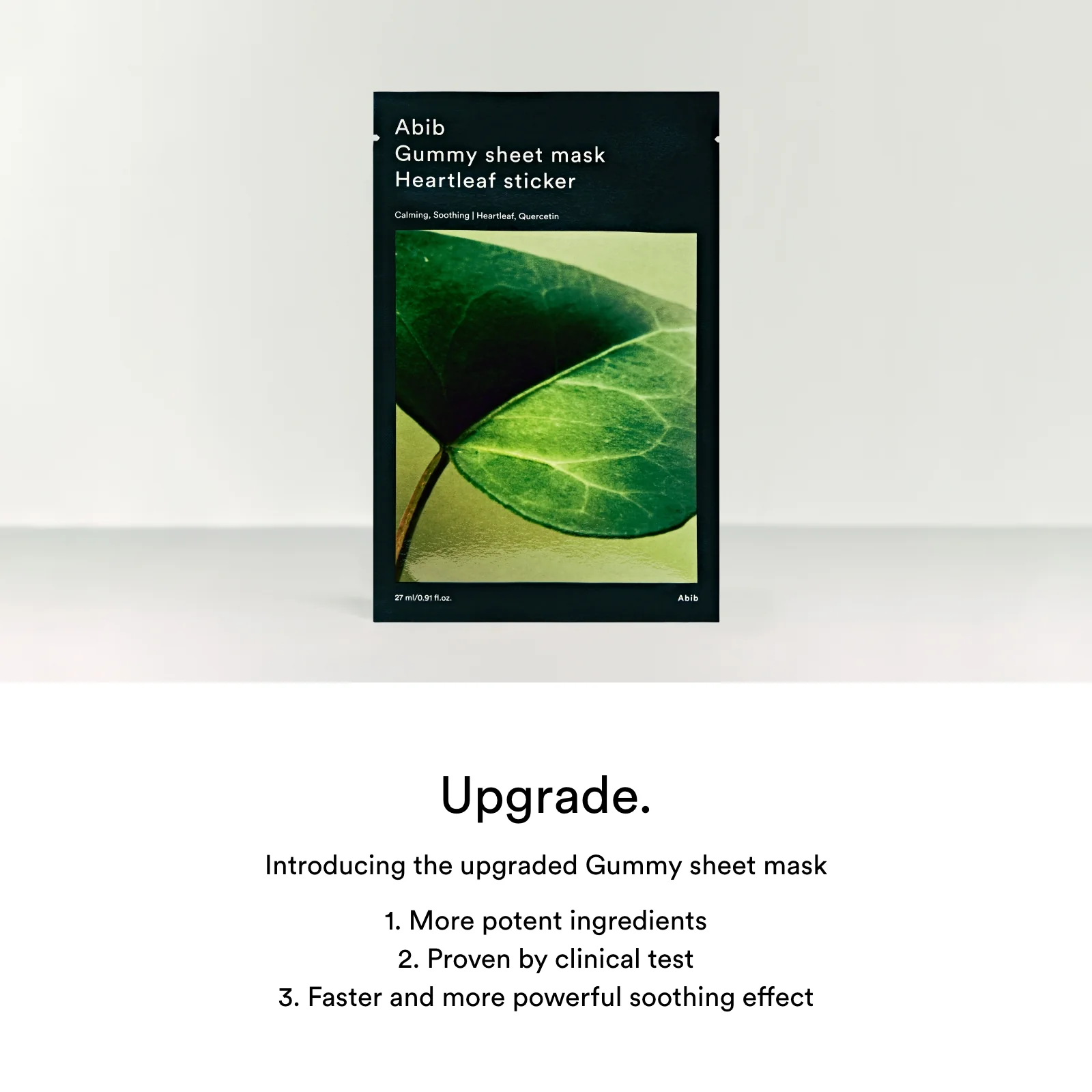 Gummy sheet mask Heartleaf sticker(10 sheets) - Image 3