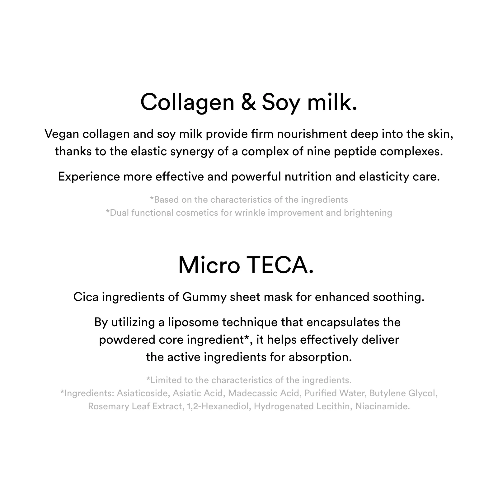 Gummy sheet mask Collagen milk sticker(10 sheets) - Image 5