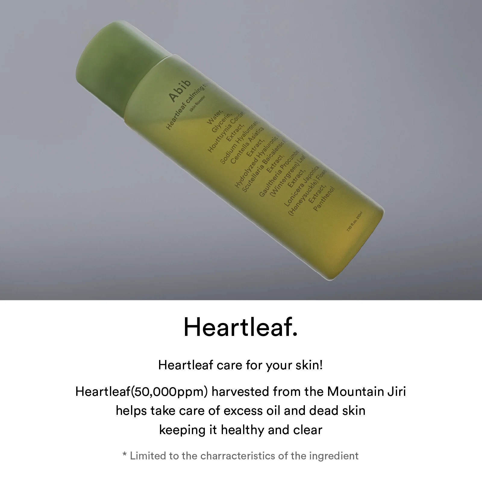 Heartleaf calming toner Skin booster - Image 3